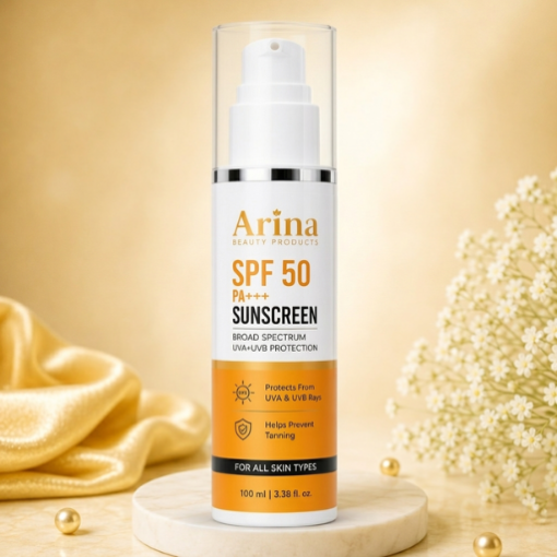 Arina Broad Spectrum Sunscreen Spf 50